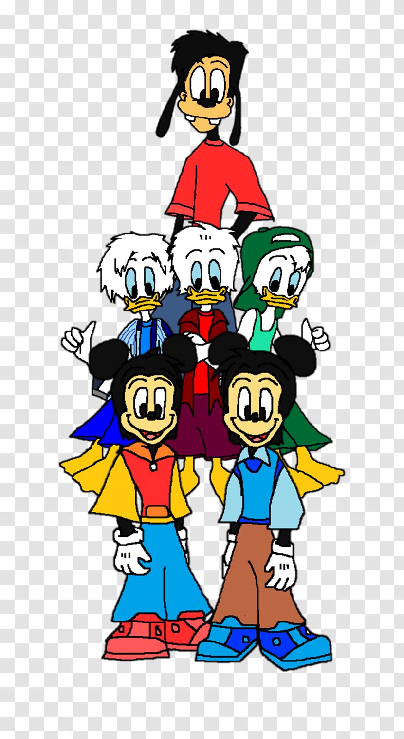 Huey, Dewey And Louie Max Goof Donald Duck Goofy Mickey Mouse - Art - Huey Transparent PNG
