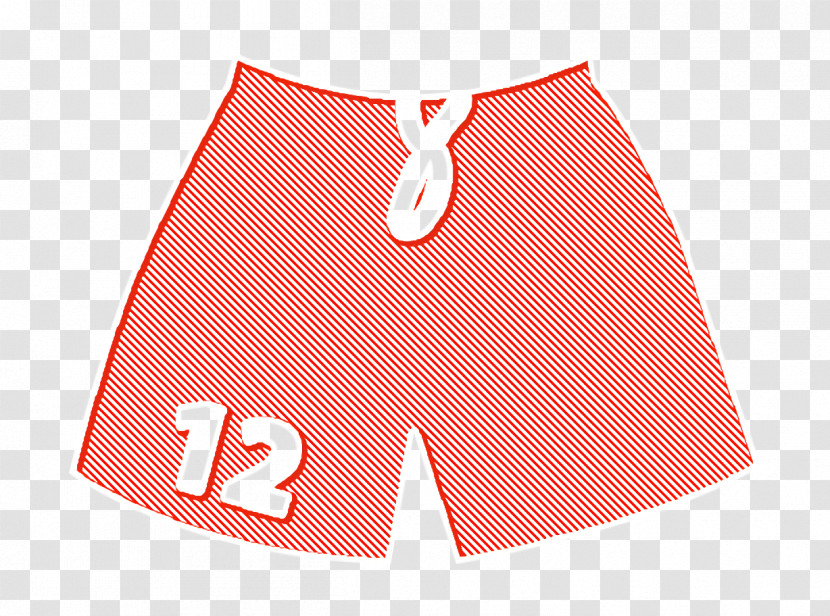 Sports Icon Shorts Icon Football Shorts With Number 12 Icon Transparent PNG