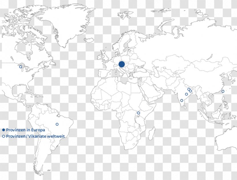 World Map Blank Atlas Transparent PNG