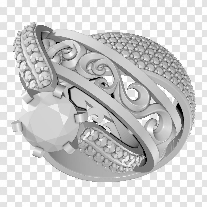 Jewellery Scientific Modelling Goldsmith Silver - Platinum - Jewelry Design Transparent PNG