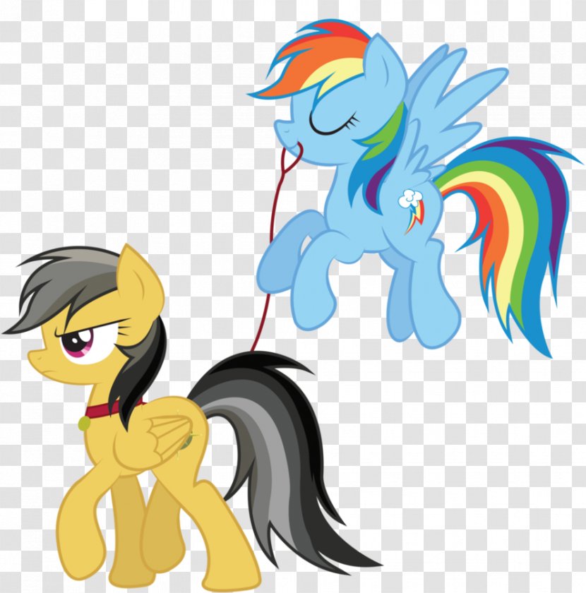Pony Rarity Rainbow Dash Equestria Horse - Silhouette Transparent PNG