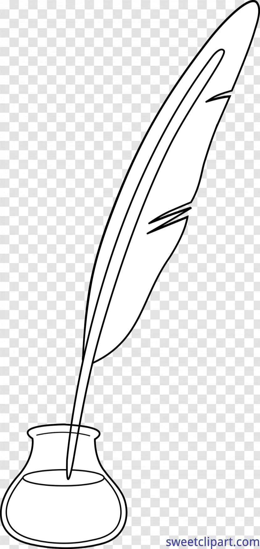 Paper Clip Art Quill Openclipart Pens - Line - Pencil Transparent PNG