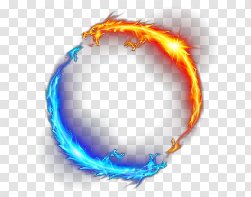 Fire Ring Icon - Cool Flame - Dragon Transparent PNG