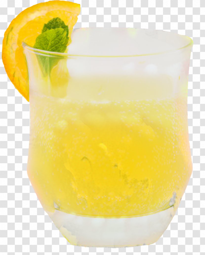 Limeade Orange Drink Limonana Juice Fuzzy Navel - Nonalcoholic Beverage - Harvey Wallbanger Transparent PNG
