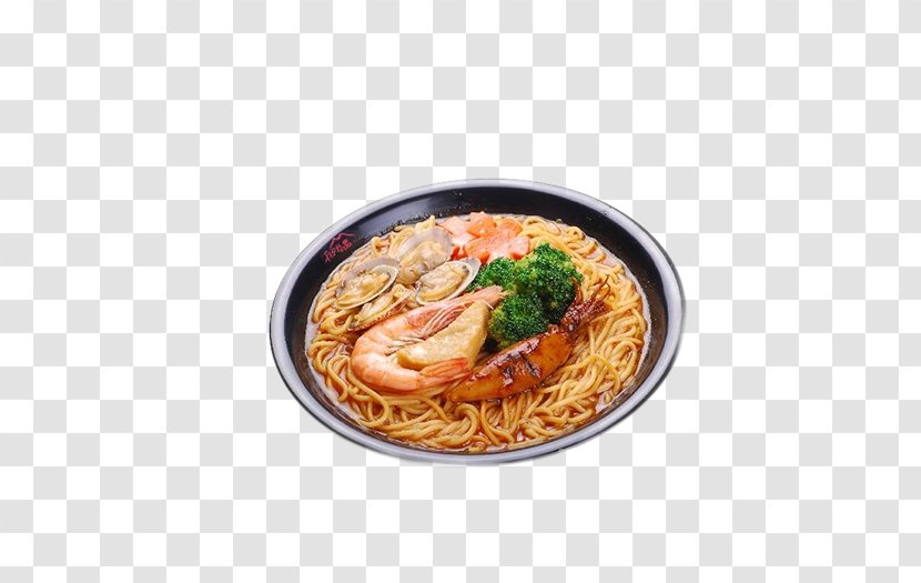 Laksa Ramen Chinese Noodles Japanese Cuisine Seafood - Soba Transparent PNG