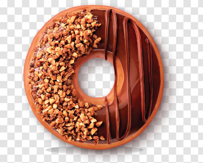 Donuts Ferrero Rocher Krispy Kreme Nutella Stuffing - Ingredient - Chocolate Transparent PNG