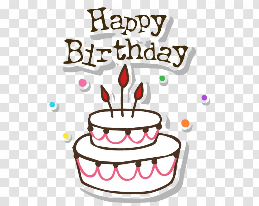 Birthday Cake Happy To You Clip Art - Card Transparent PNG