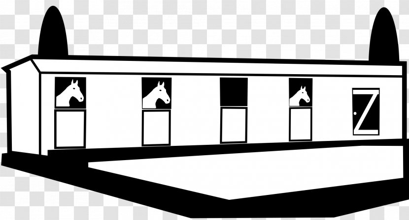 Horse Stable Barn Clip Art - Stables Cliparts Transparent PNG