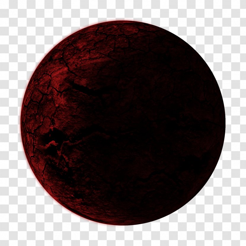 Maroon Circle Brown Sphere - Planets Transparent PNG