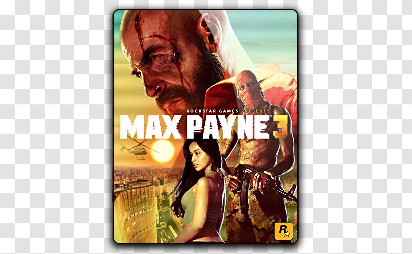 Max Payne 3 Xbox 360 PlayStation 2 2: The Fall Of - Poster Transparent PNG