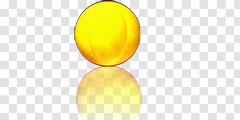 Yellow Wallpaper - Sphere - Golden Globe Transparent PNG