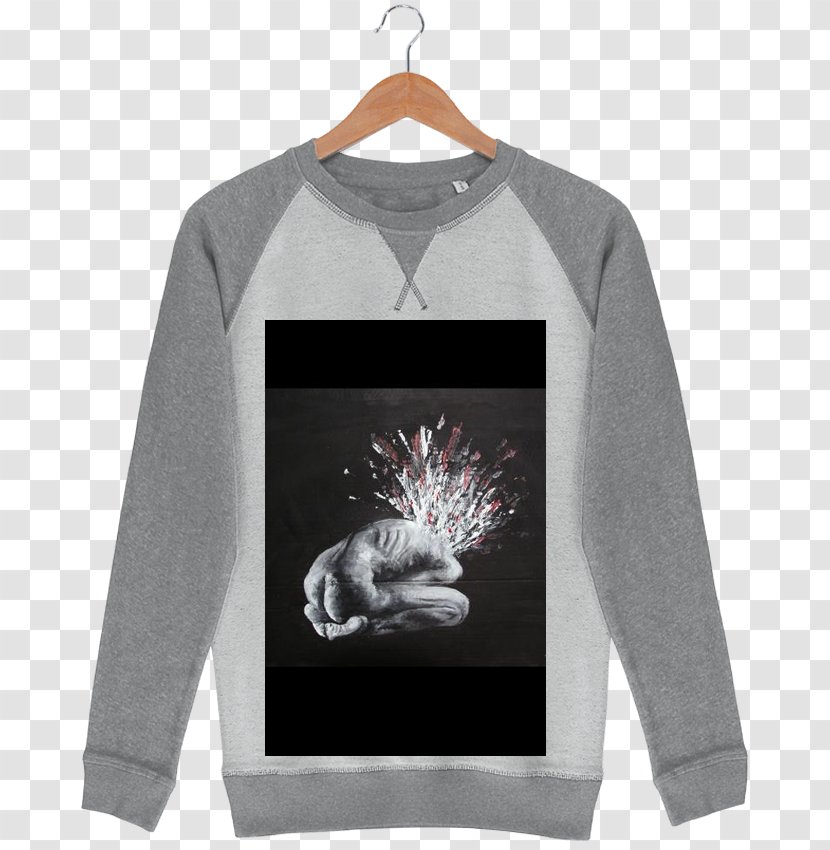 Hoodie T-shirt Bluza Jesse Pinkman - Clothing - Grey Explosion Transparent PNG