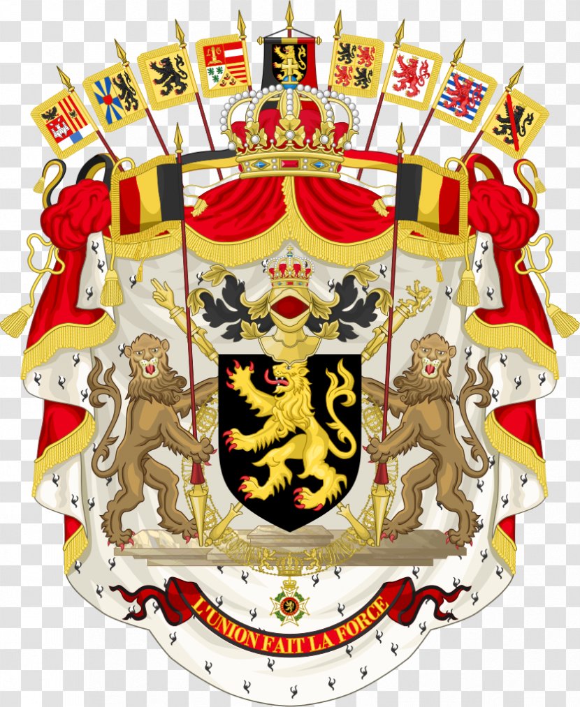 Coat Of Arms Belgium United Kingdom Saxe-Coburg And Gotha - Leopold I - Usa Gerb Transparent PNG