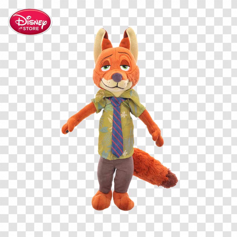 Disney Tsum Nick Wilde Lt. Judy Hopps Finnick The Walt Company - Stuffed Toy - Mr. Fox Transparent PNG