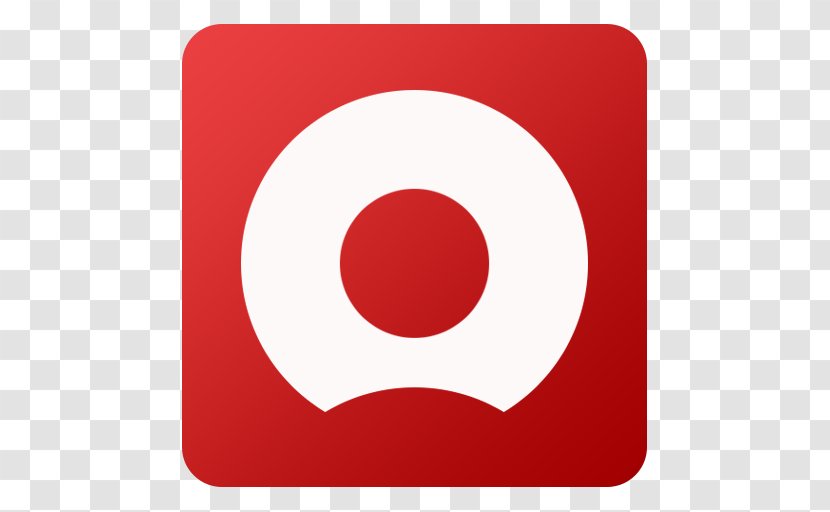 Circle Rectangle Red Font - Netlog Transparent PNG