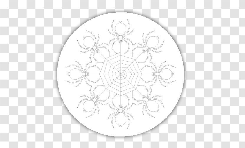 White Symmetry Photography Line Art Pattern - Visual Arts - Flower Transparent PNG