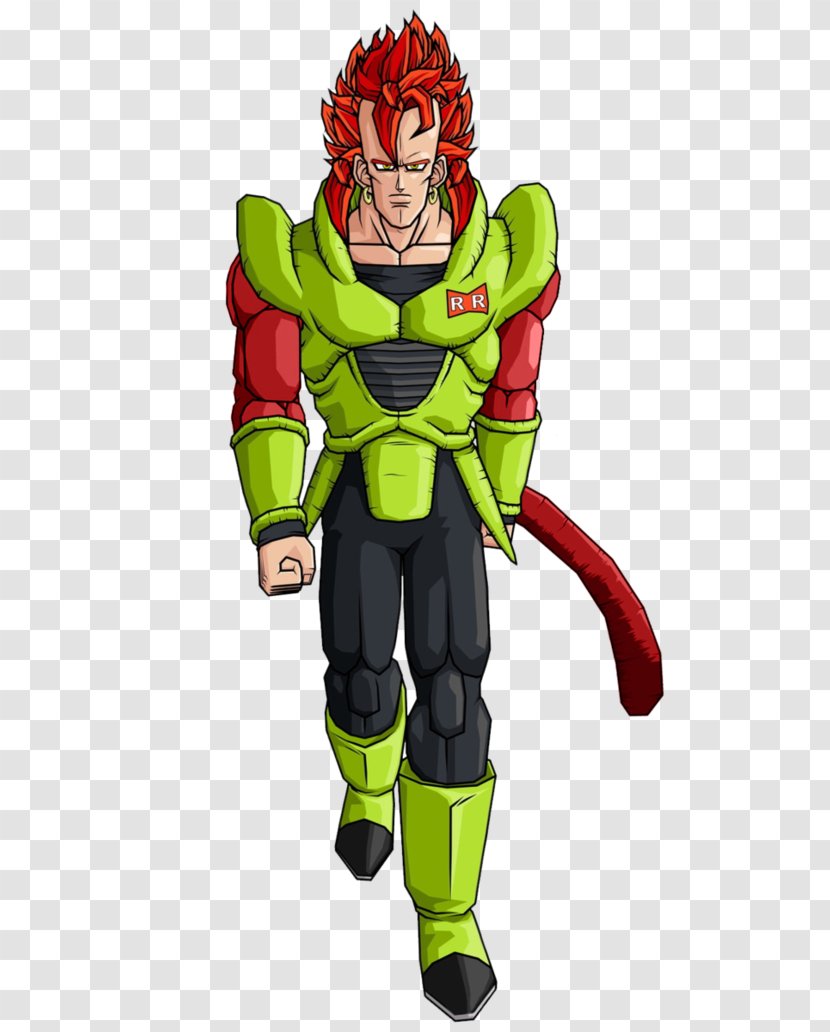 Android 16 17 Gohan Vegeta Majin Buu - Cyborg Transparent PNG