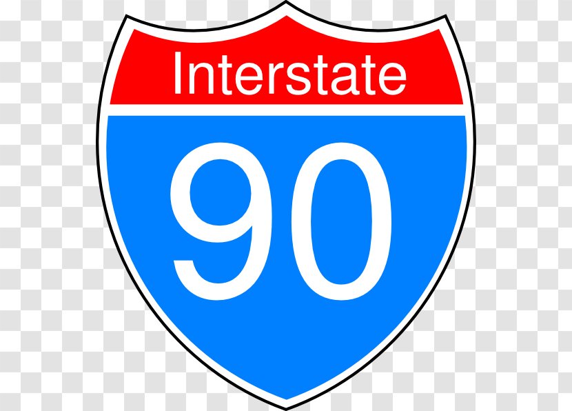 Interstate 90 10 82 US Highway System - Logo - Bruce Transparent PNG