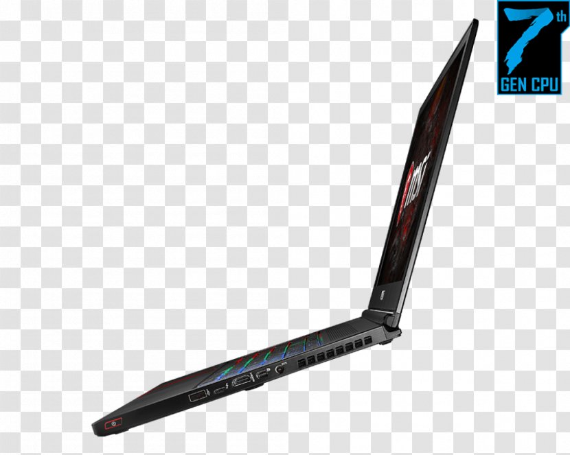 Laptop MacBook Pro Micro-Star International MSI GS63 Stealth Intel Core I7 Transparent PNG