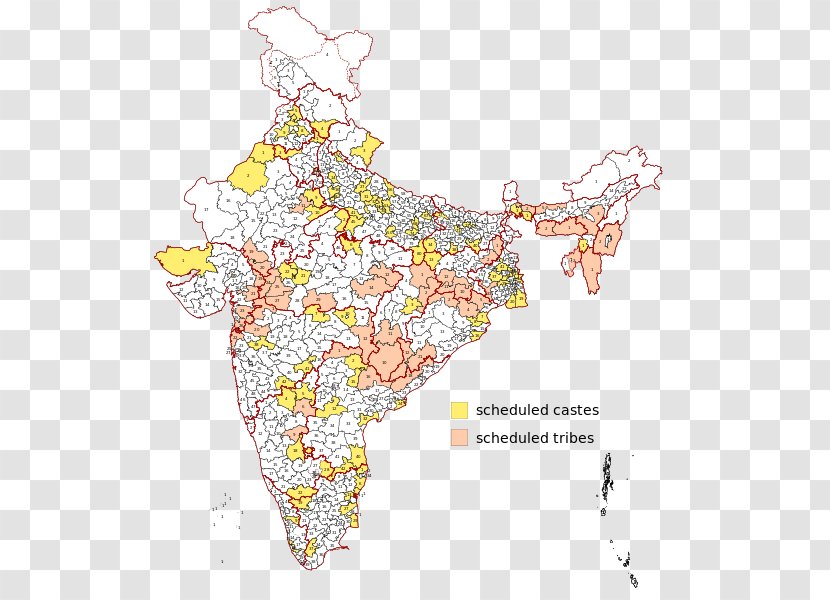 Map India Tuberculosis Point - Indian People Transparent PNG