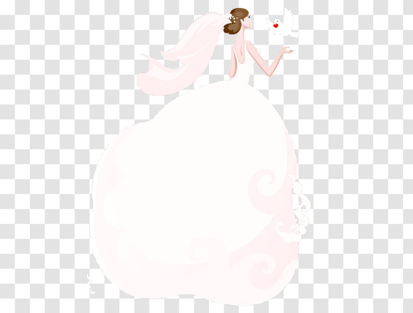 Angel Cartoon - Dress Pink Transparent PNG