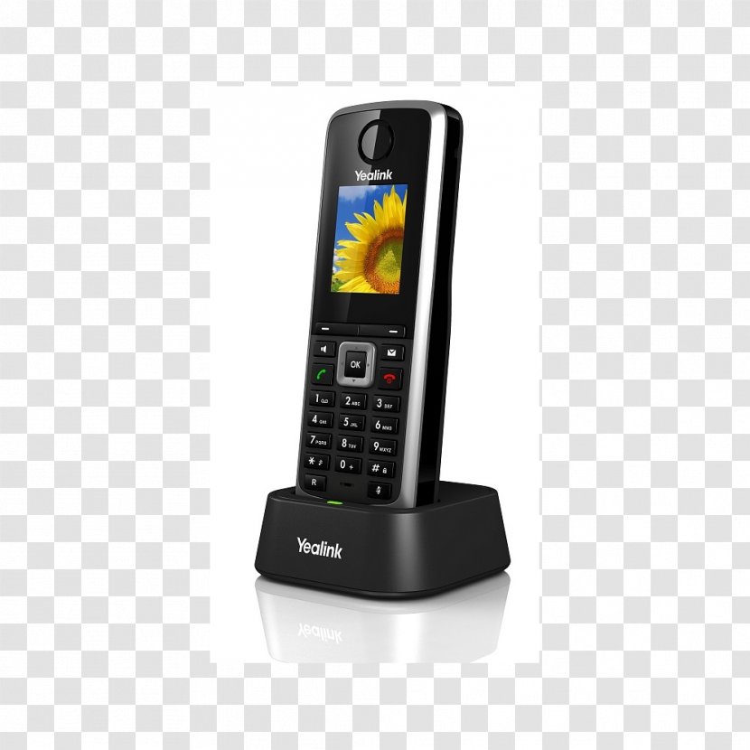 Digital Enhanced Cordless Telecommunications VoIP Phone Telephone Handset - Electronics Accessory - P Transparent PNG