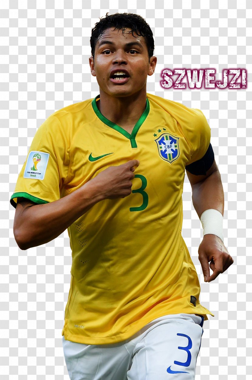 Luís Fabiano T-shirt Sleeve Outerwear Uniform - Football - Thiago Silva Transparent PNG