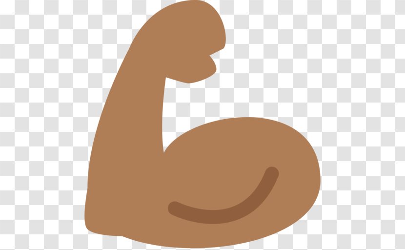 Emoji Thumb Biceps - Cartoon Transparent PNG