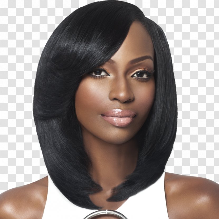 Artificial Hair Integrations Wig Hairstyle Clipper - Brown Transparent PNG