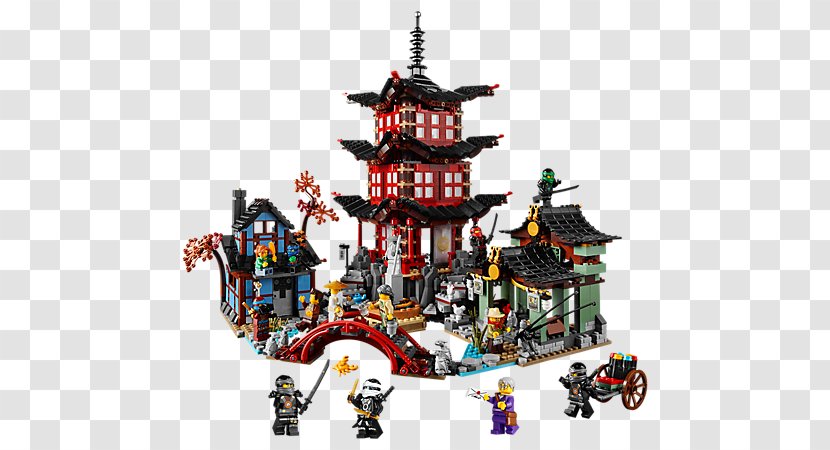 LEGO 70751 NINJAGO Temple Of Airjitzu Lego Ninjago Minifigure Toy - Kiddiwinks Store Forest Glade House Transparent PNG