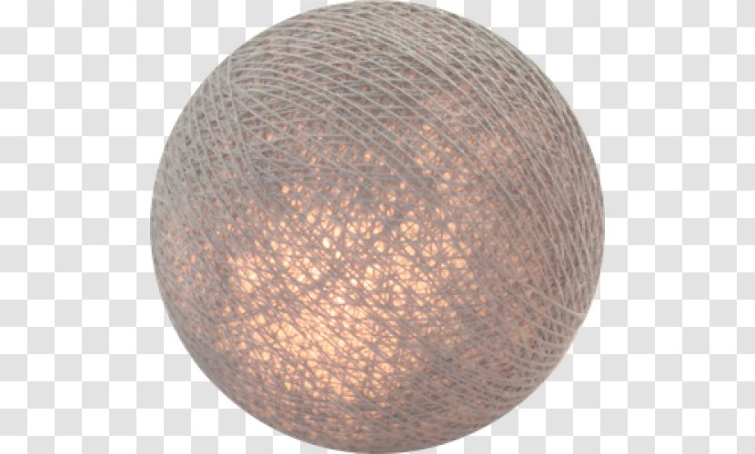 Light Lamp Shades Brown Cotton Balls - Sphere Transparent PNG