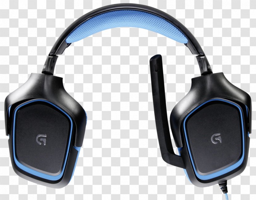 Headphones Headset Microphone Logitech G430 Surround Sound - Electrical Impedance Transparent PNG