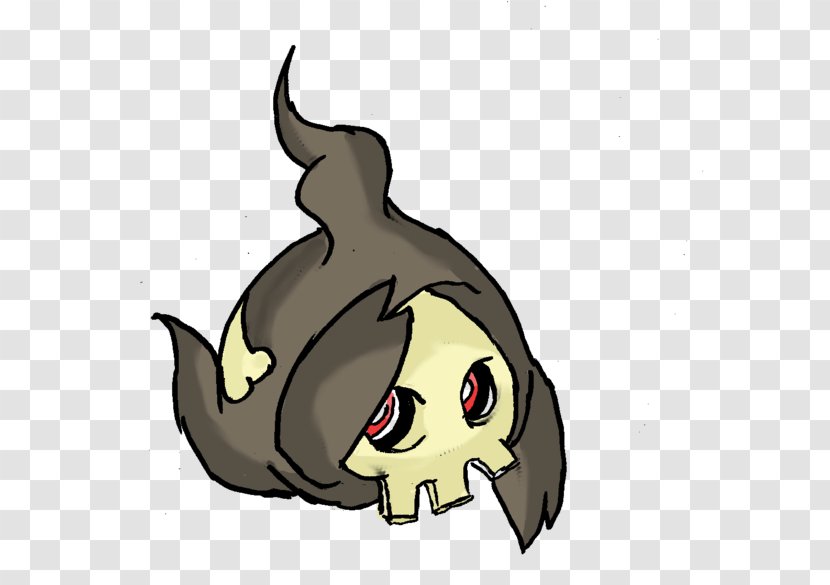 Duskull Carnivores Pokémon Drawing Clip Art - Marine Mammal - Pokemon Transparent PNG