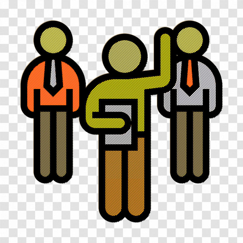 Business Strategy Icon Teamwork Icon Corporate Icon Transparent PNG