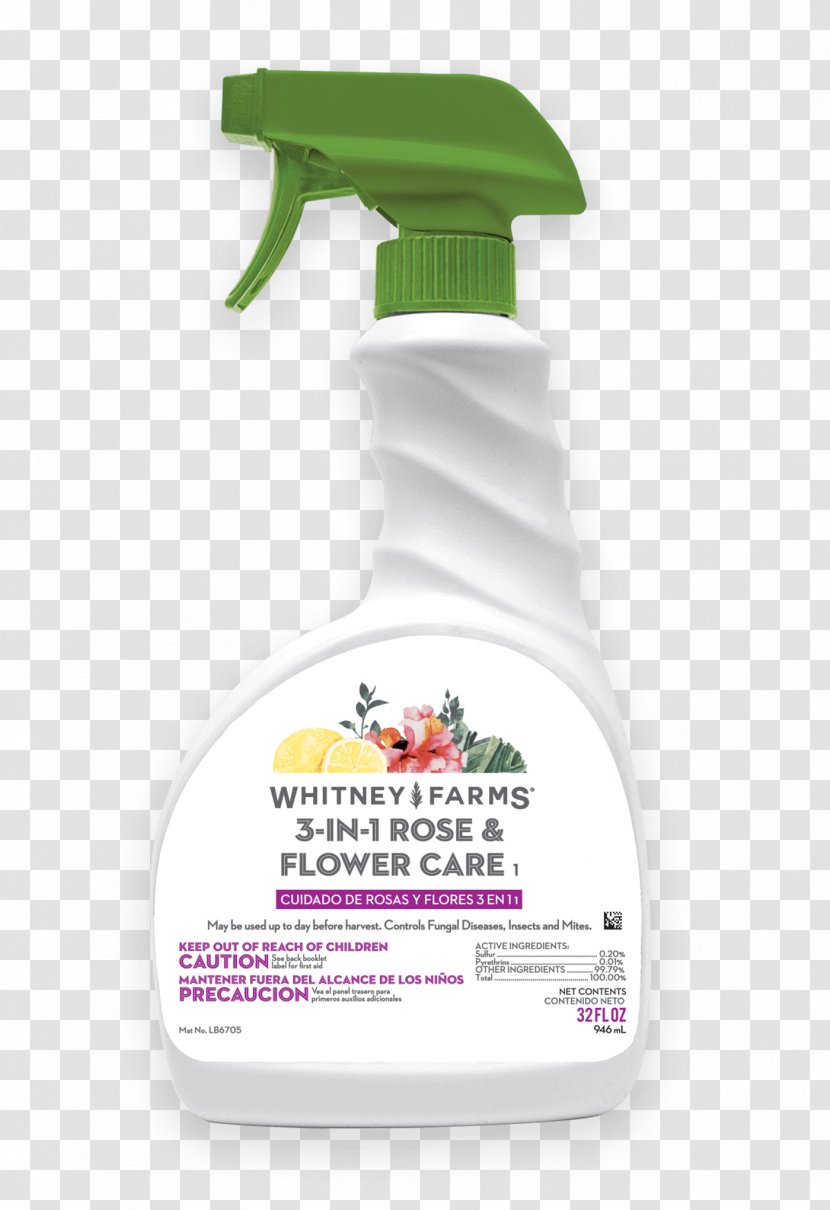Insecticide Lawn Weed Control Integrated Pest Management - Rose Transparent PNG