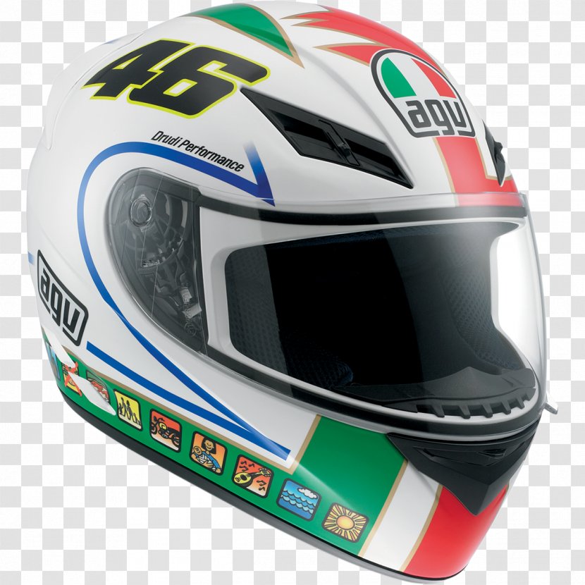 Motorcycle Helmets 2002 Grand Prix Racing Season AGV Mugello Circuit - Visor Transparent PNG