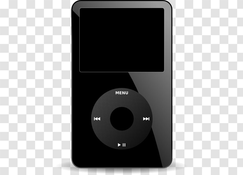 IPod Shuffle Nano Classic Media Player Clip Art - Ipod Cliparts Transparent PNG