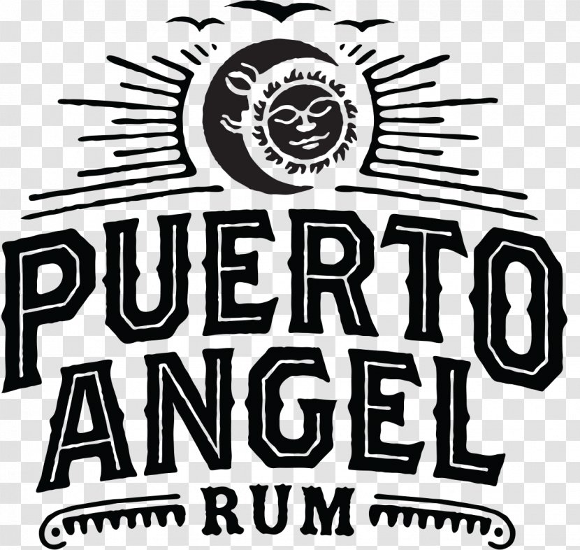 Logo Puerto Ángel Rum Font Brand - Cola Transparent PNG