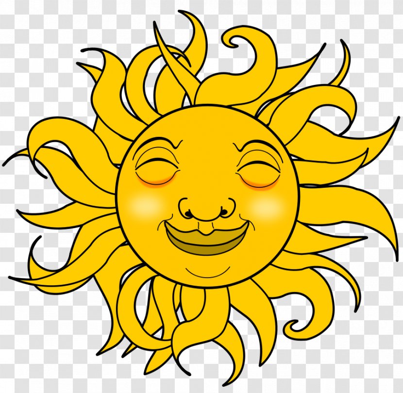 Animation Smile Cartoon Clip Art - Organism - Sun Pic Transparent PNG