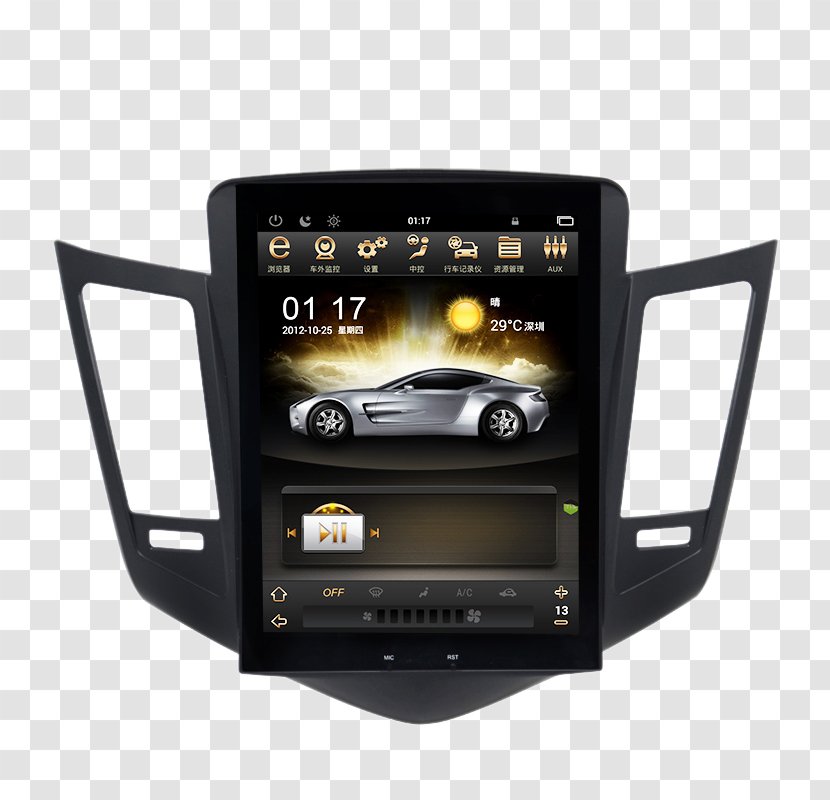 2015 Chevrolet Cruze 2017 2016 2011 - Product Design - Classic Navigation One Machine Transparent PNG