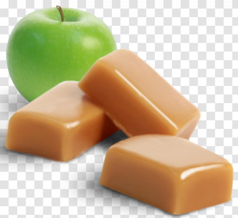 Caramel Apple Fudge Praline Bonbon - Cream - Cashew Transparent PNG