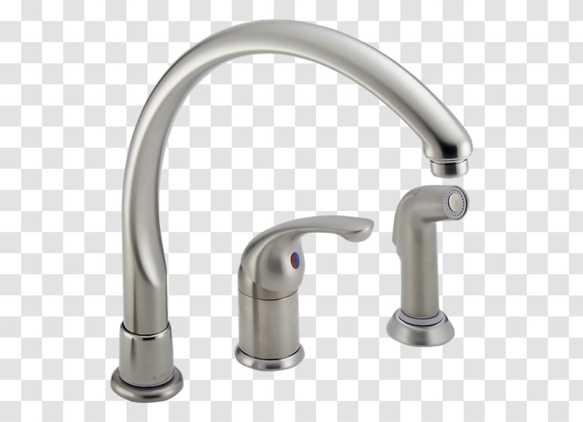 Tap Kitchen Sink Moen Shower - Plumbing Fixture Transparent PNG