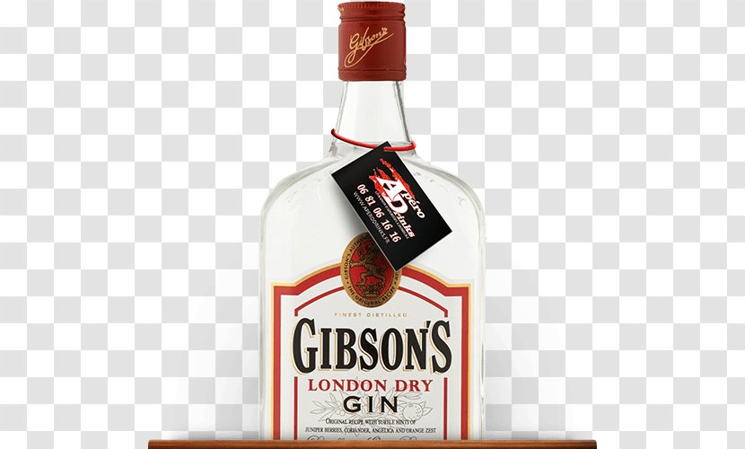 La Martiniquaise Gibson's London Dry Gin 1L Alcoholic Beverages Liquor - And Tonic - Aperitifs Digestifs Transparent PNG