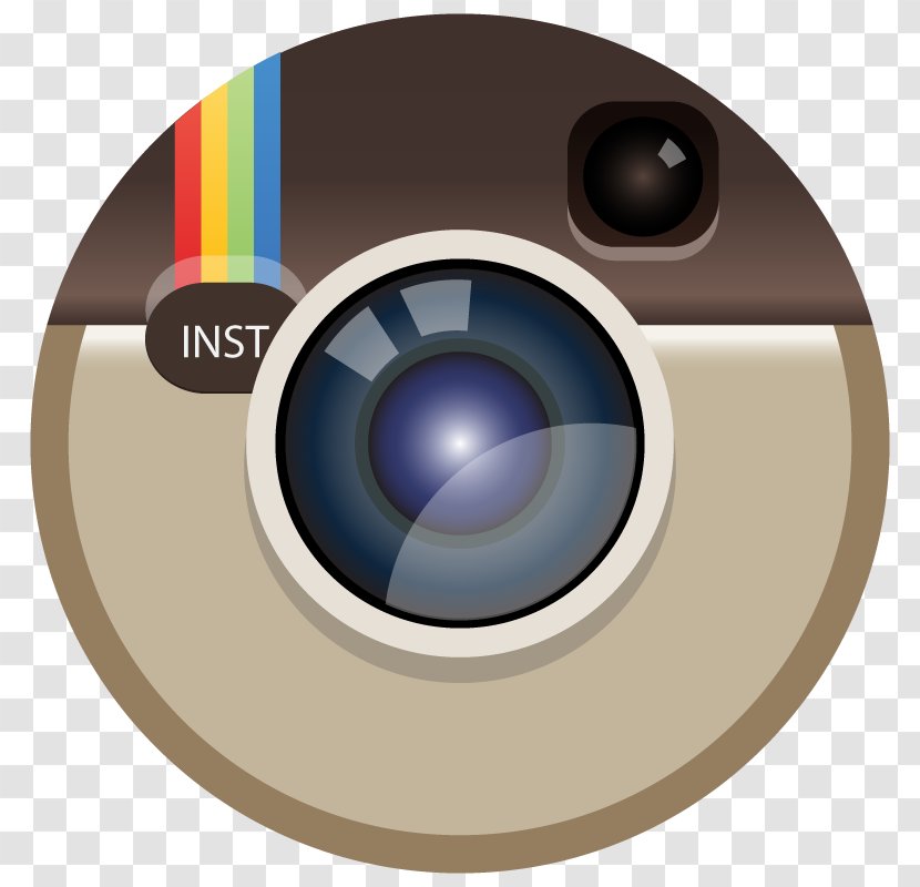 INSTAGRAM LOGO - Camera Lens - Icon Design Transparent PNG