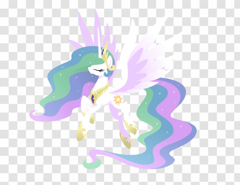 Princess Celestia Pony Animation - My Little Friendship Is Magic Fandom - Unicorn Horn Transparent PNG