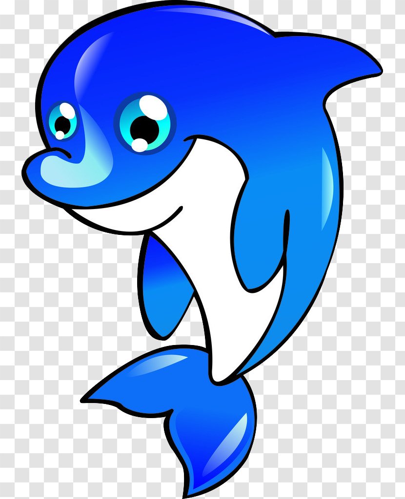 Cartoon Download - Upload - Dolphin Juvenile Transparent PNG