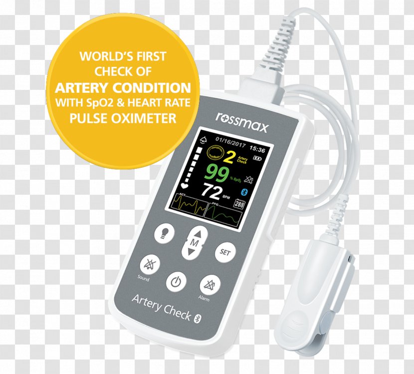 Pulse Oximeters Oximetry Oxygen Saturation Rossmax WF260 Bathroom Scales - Monitoring - Oximeter Transparent PNG