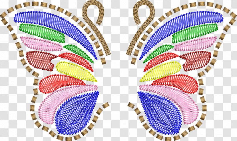 Embroidery BEST BORDADOS Butterflies And Moths Body Jewellery Symmetry - Insect Transparent PNG