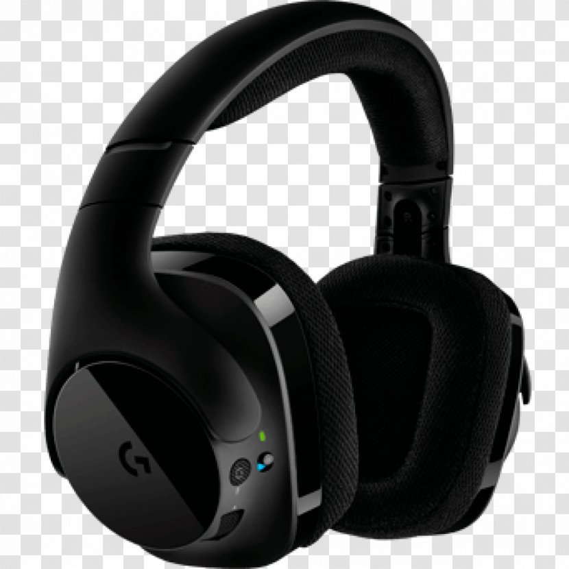 Logitech G533 7.1 Surround Sound Headset Headphones - Technology - Wireless Stereo Transparent PNG