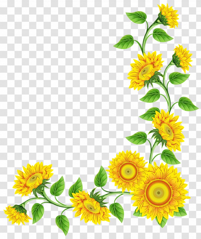 Flower Download Image Pot Marigold - Malayalam - Sunflower Transparent PNG
